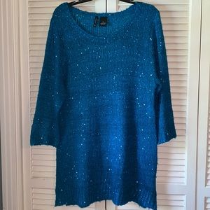 New Directions sequined sweater Size XL